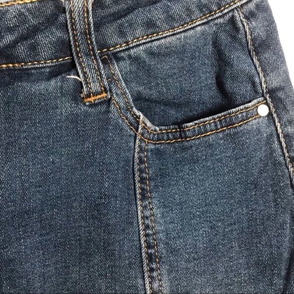 I&M Jeans Button-Front Denim Mini Skirt | Size Small - Picture 5 of 10